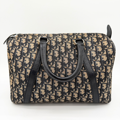 Dior Boston 30 toile Monogram bleu
