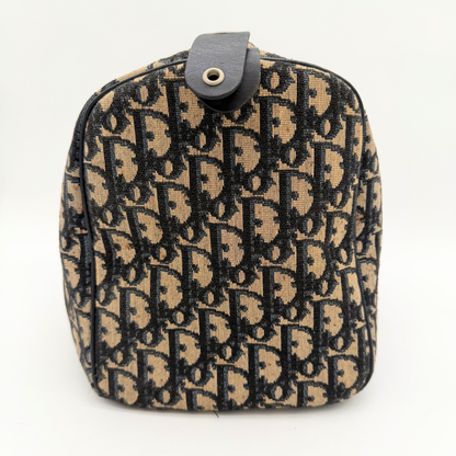 Dior Boston 30 toile Monogram bleu