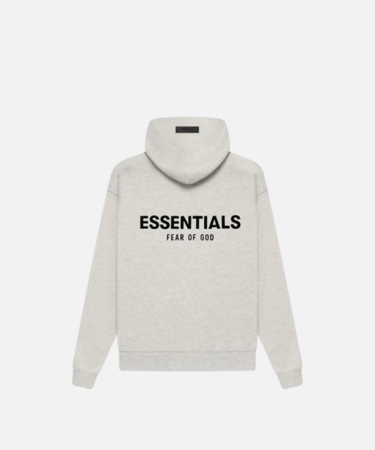 fear of god Essentials hoodie FW22 light oatmeal