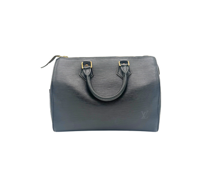 Louis Vuitton – Speedy 25 Épi Noir