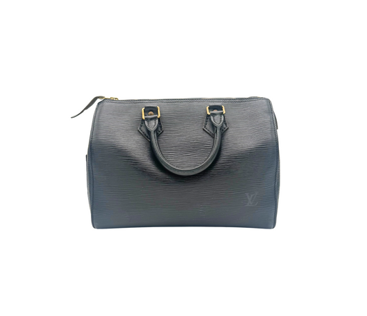 Louis Vuitton – Speedy 25 Épi Noir