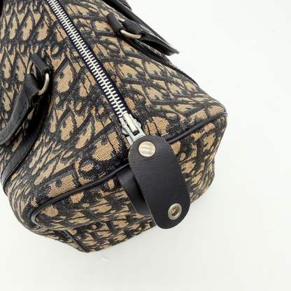 Dior Boston 30 toile Monogram bleu