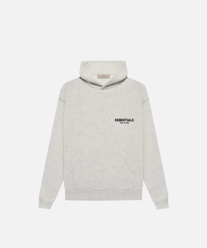 fear of god Essentials hoodie FW22 light oatmeal
