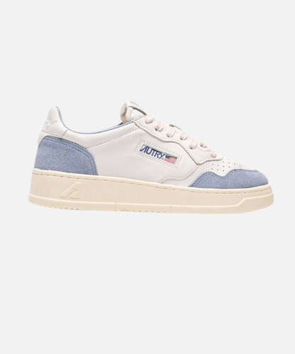Autry Medalist Low White And Light Blue