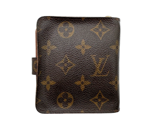 Louis Vuitton – Kompakte Monogram-Geldbörse