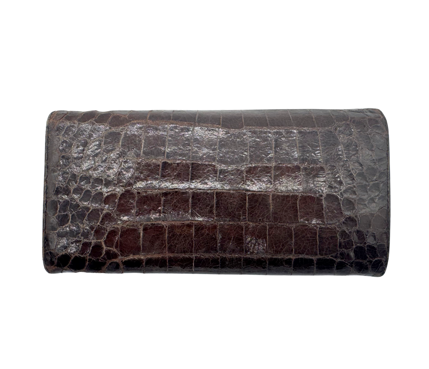 Miu Miu – Portefeuille en cuir croco