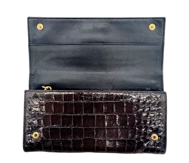Miu Miu – Portefeuille en cuir croco