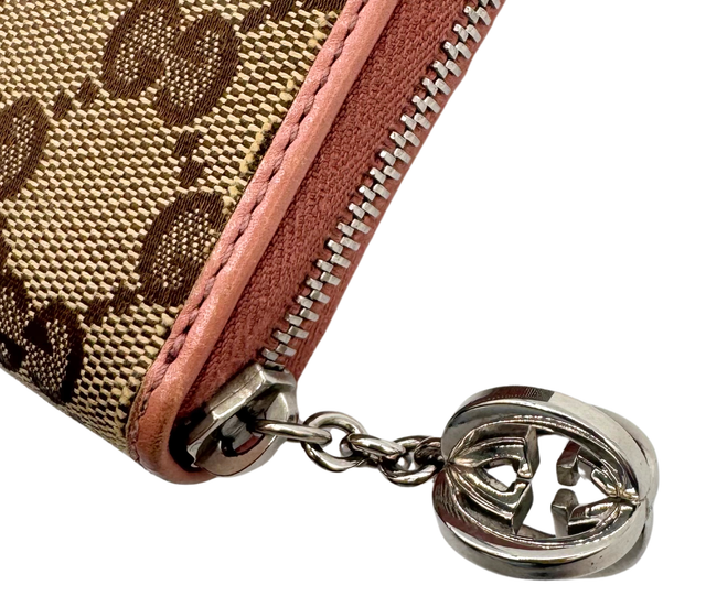 Gucci – Portefeuille long GG Canvas