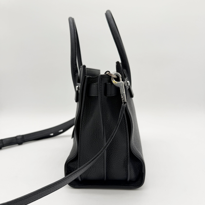 Saint Laurent – Baby Sac de Jour Cuir Grainé Noir