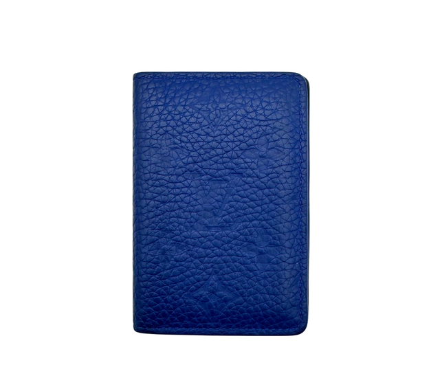 Louis Vuitton – Organizeur cuir bleu