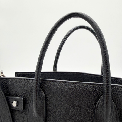 Saint Laurent – Baby Sac de Jour Cuir Grainé Noir
