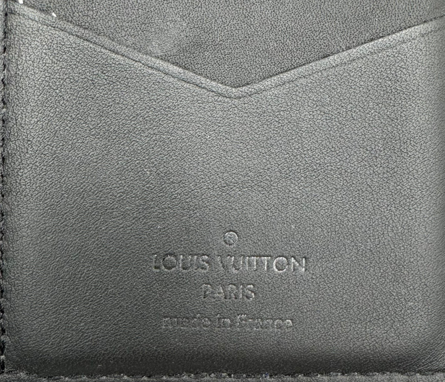 Louis Vuitton – Organizeur cuir bleu