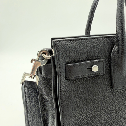 Saint Laurent – Baby Sac de Jour Cuir Grainé Noir