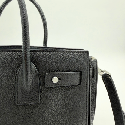 Saint Laurent – Baby Sac de Jour Cuir Grainé Noir