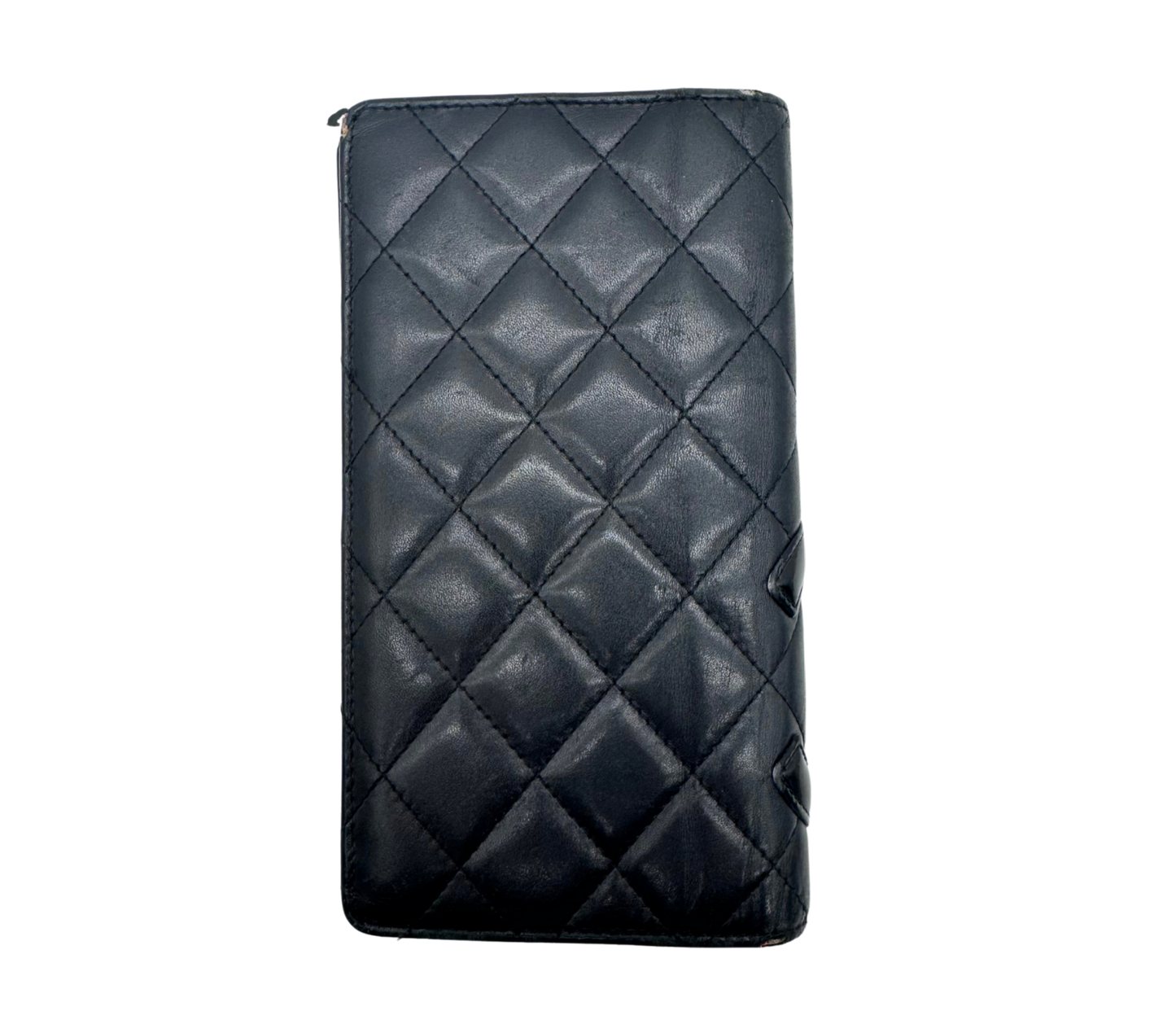 CHANEL – Long Wallet Matelassé CC