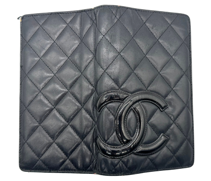 CHANEL – Long Wallet Matelassé CC