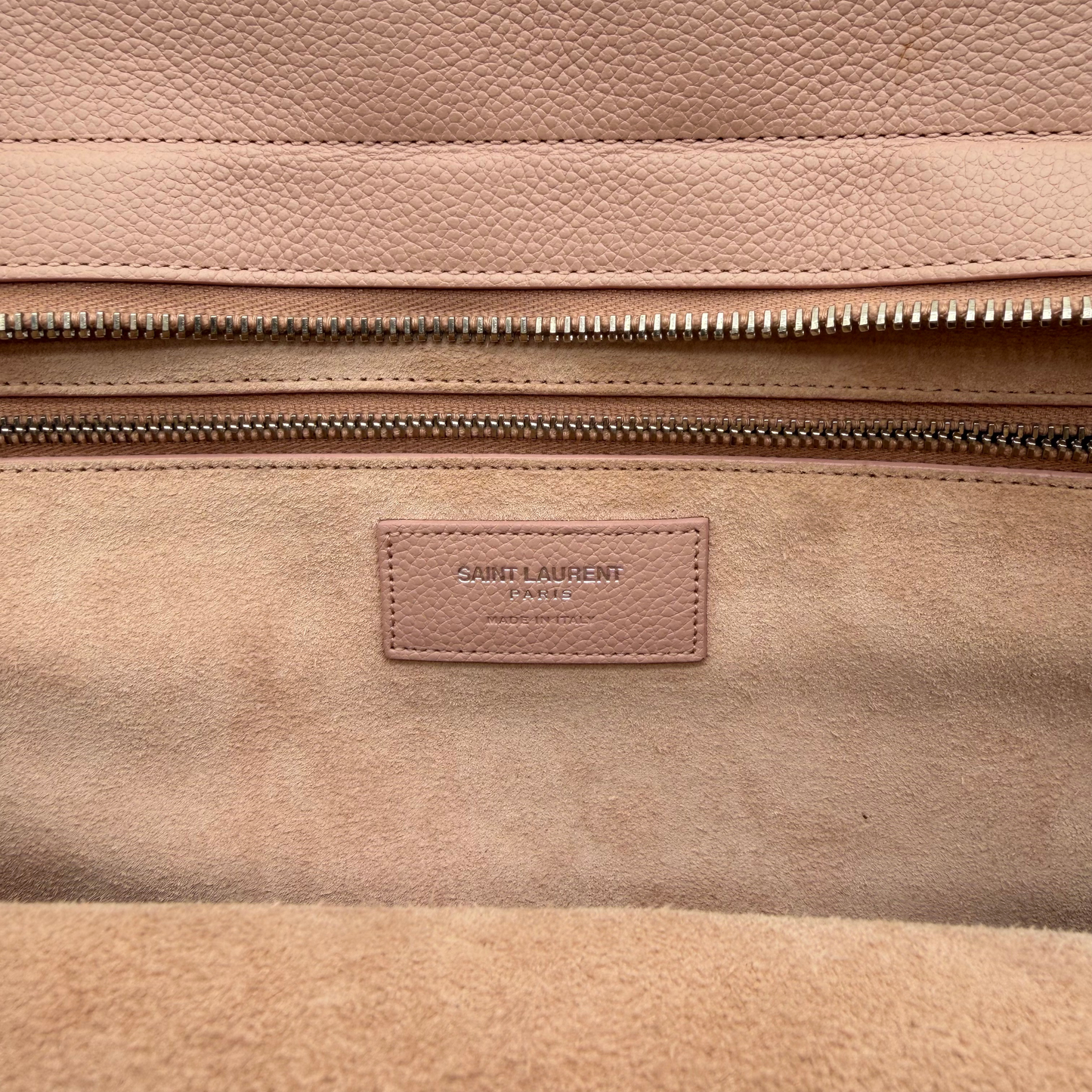 Saint Laurent - Sac à main en cuir rive gauche