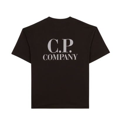 Tee Shirt CP Company Black Chest Logo
