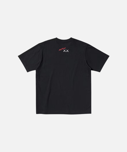 KAWS x Uniqlo Warhol UT Grafik-T-Shirt Schwarz