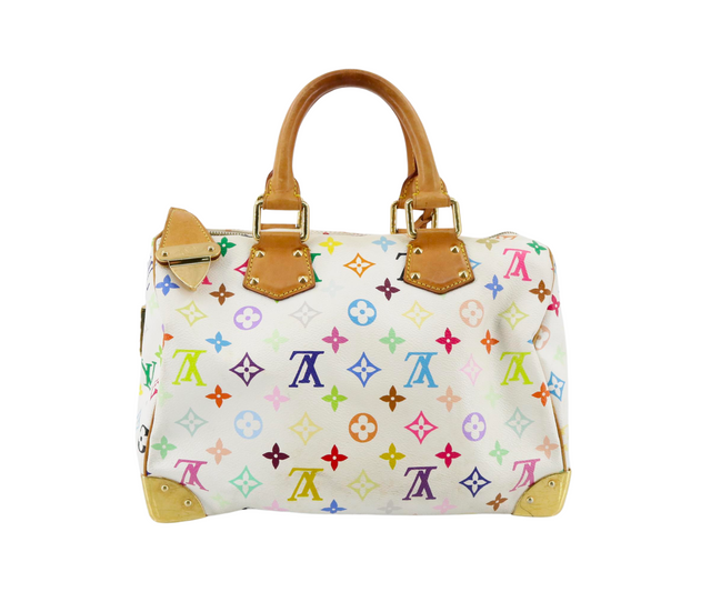 Louis Vuitton x Murakami – Speedy 30 Monogram Multicolore Blanc