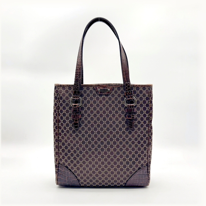 Céline – Cabas Jacquard Brun