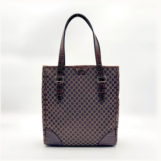 Céline – Cabas Jacquard Brun
