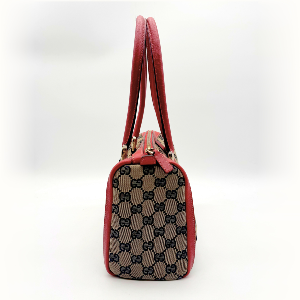 Gucci – Boston Abbey GG Beige et Rouge
