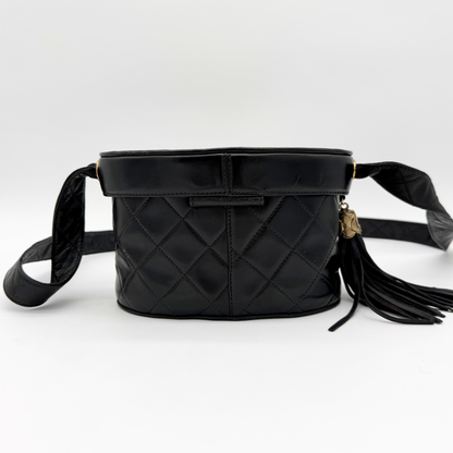 Chanel – Vanity Vintage Cuir Noir