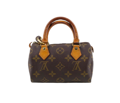 Louis Vuitton Speedy Nano Monogram bandoulière toile occasion dos