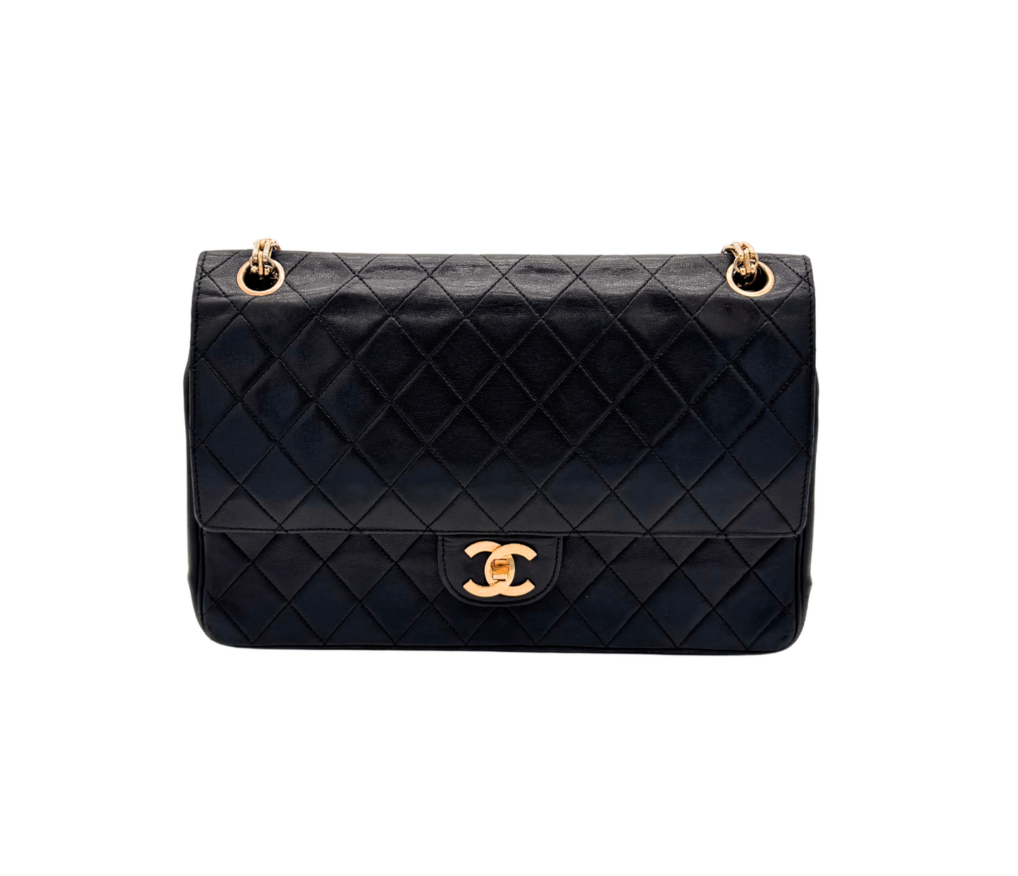Chanel – Sac Timeless Classique en Cuir d’Agneau Noir