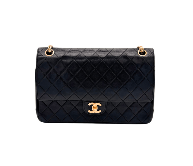Chanel – Sac Timeless Classique en Cuir d’Agneau Noir