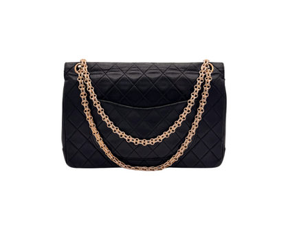 Chanel – Sac Timeless Classique en Cuir d’Agneau Noir
