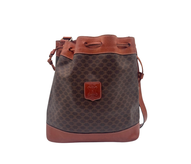 Céline – Sac seau Macadam avec pochette