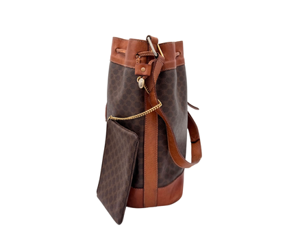 Céline – Sac seau Macadam avec pochette