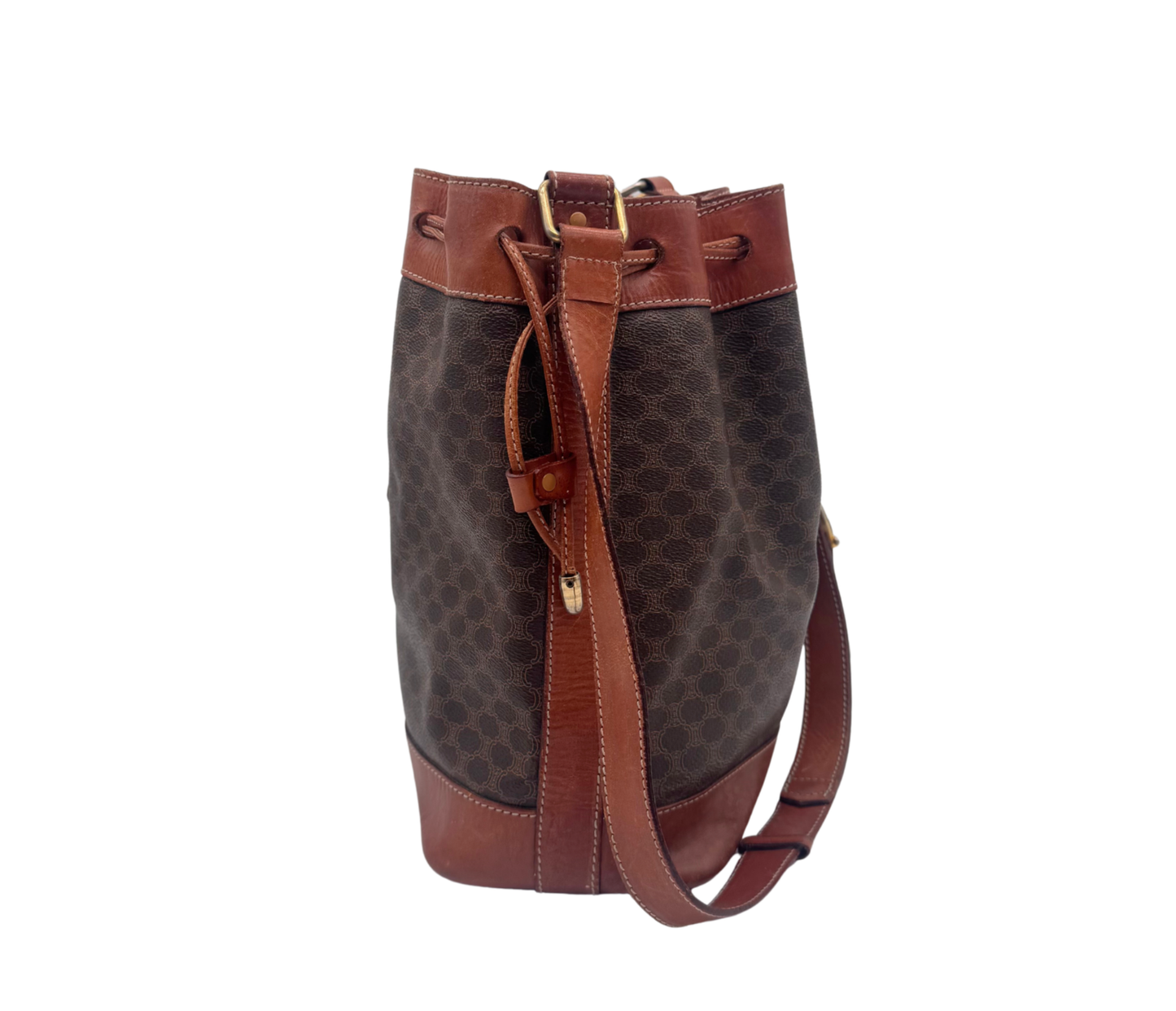 Céline – Sac seau Macadam avec pochette