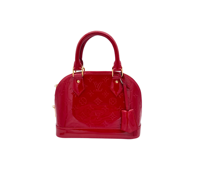 Louis Vuitton – Alma BB Monogram Vernis Rouge