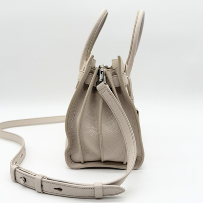 Saint Laurent – Sac de Jour Baby Blanc Cassé