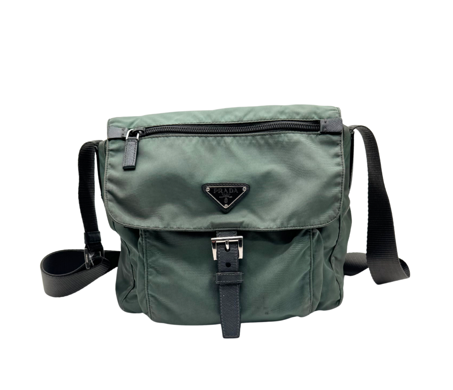 PRADA Green Nylon