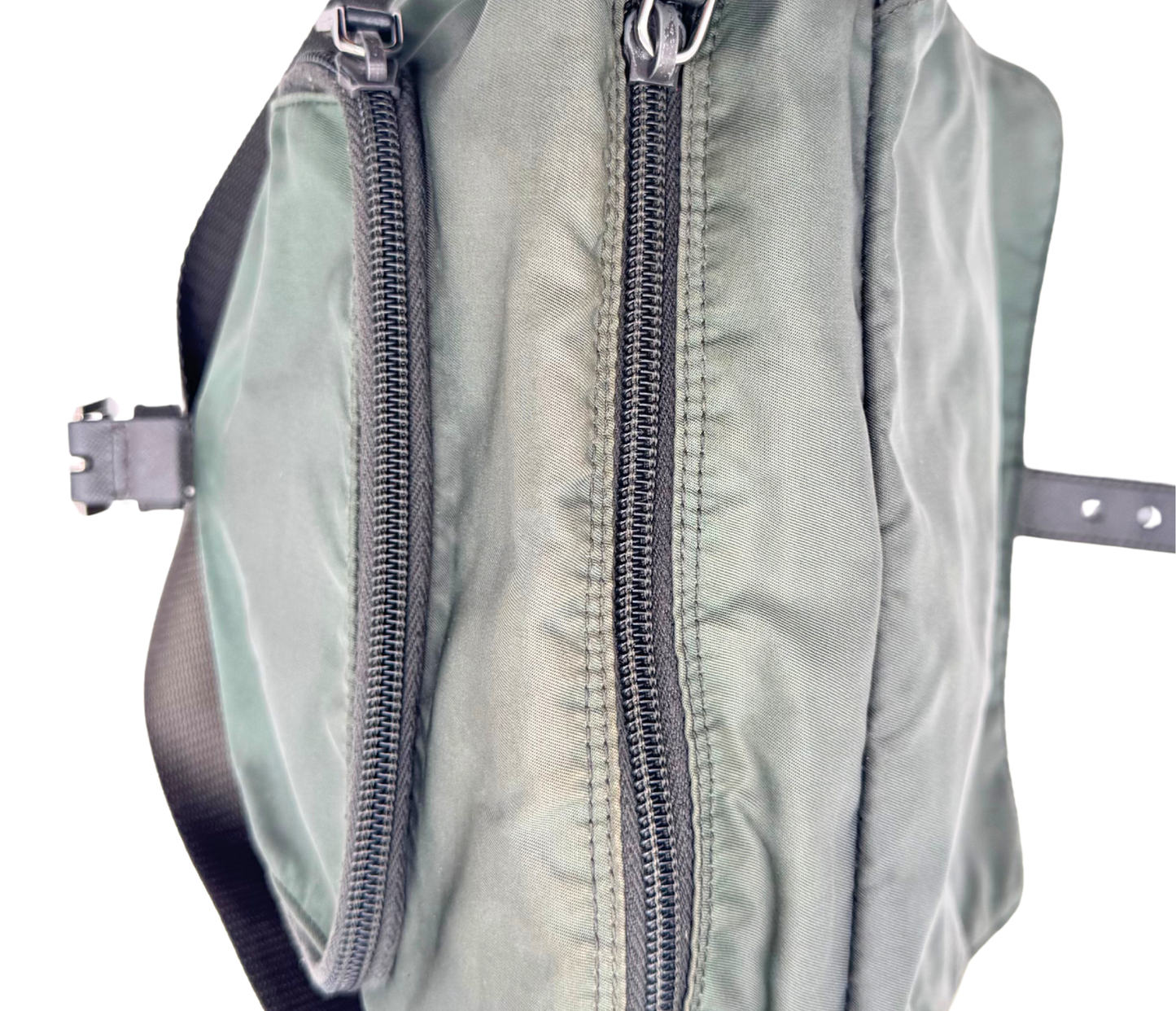 PRADA Green Nylon