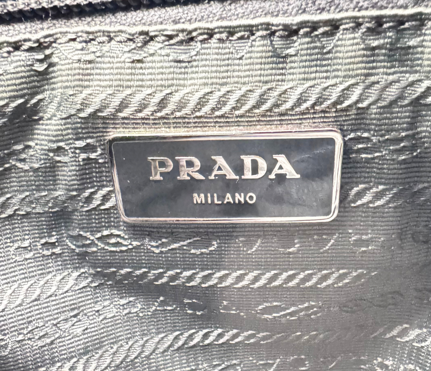 PRADA Green Nylon