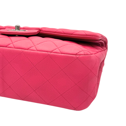 Chanel – Timeless Jumbo Double Flap 30 cm Cuir Caviar Rose