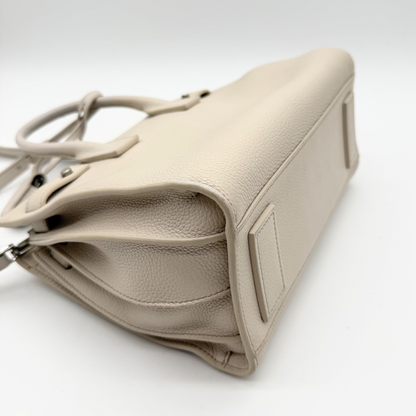 Saint Laurent – Sac de Jour Baby Blanc Cassé
