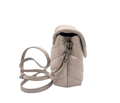 Saint Laurent – Sac Lou Matelassé Beige