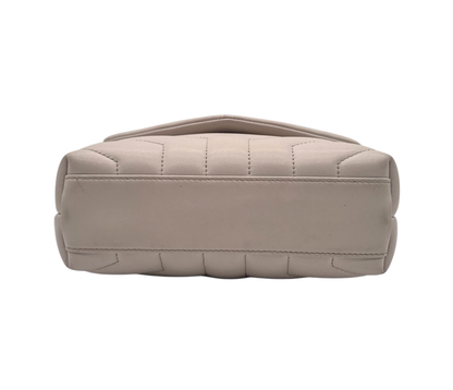 Saint Laurent – Sac Lou Matelassé Beige