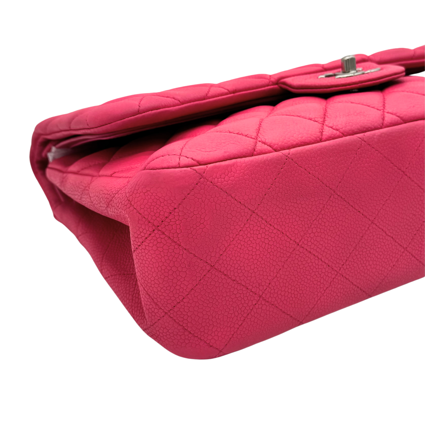 Chanel – Timeless Jumbo Double Flap 30 cm Cuir Caviar Rose
