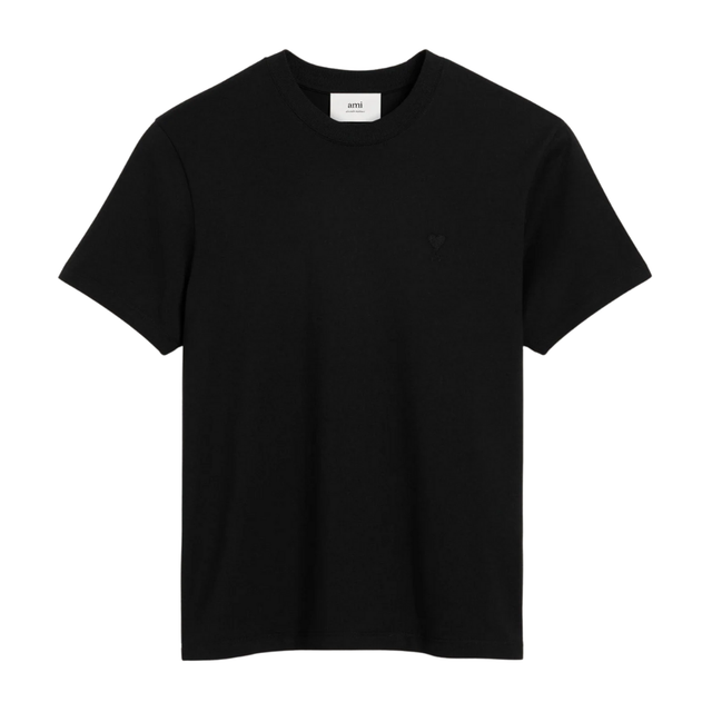 Ami Paris T-shirt Ami de Coeur Noir/Gris