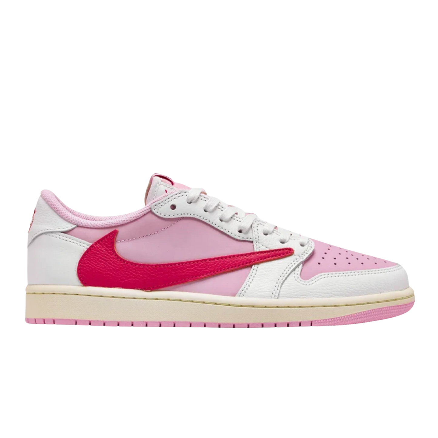 Air Jordan 1 Retro Low OG SP Travis Scott Sail Tropical Pink
