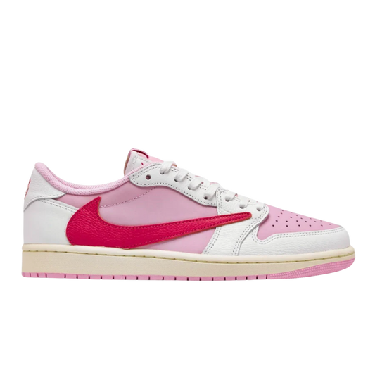 Air Jordan 1 Retro Low OG SP Travis Scott Sail Tropical Pink