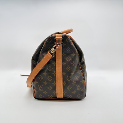 Louis Vuitton Keepall Bandoulière 50 – Sac de Voyage en Toile
