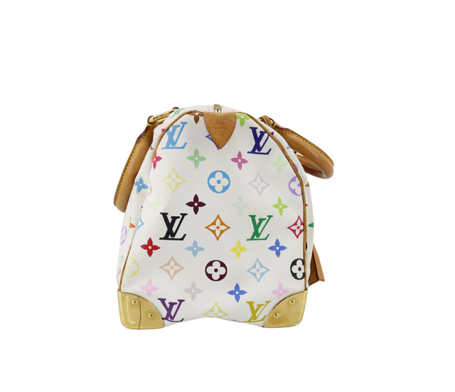 Louis Vuitton x Murakami – Speedy 30 Monogram Multicolore Blanc